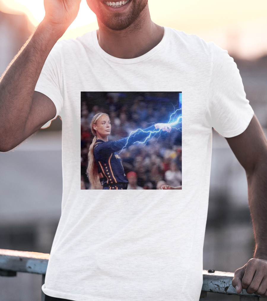 Sophie Cunningham Lightning Power Basketball Stars T-Shirt