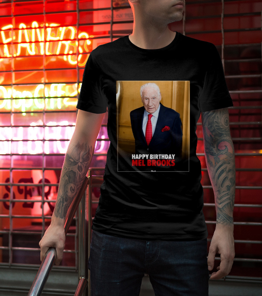 Mel Brooks Happy 100th Birthday Celebration T-Shirt
