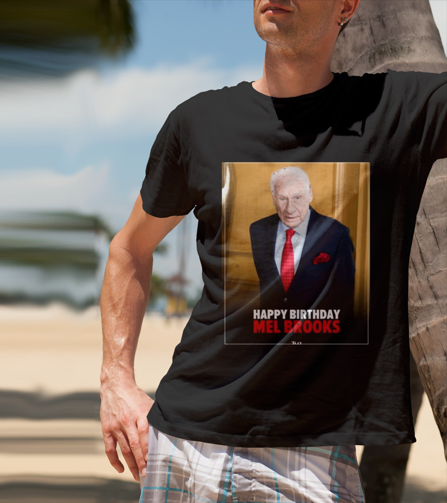 Mel Brooks Happy 100th Birthday Celebration T-Shirt