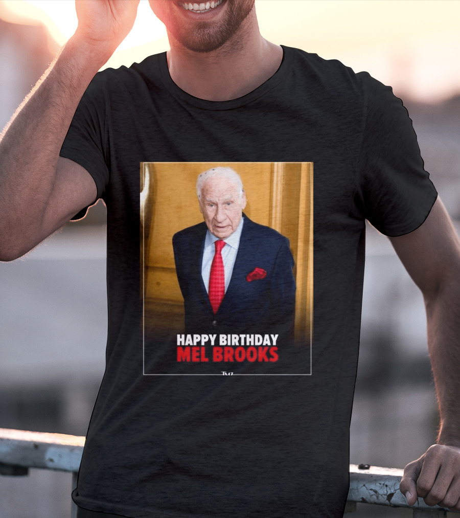 Mel Brooks Happy 100th Birthday Celebration T-Shirt