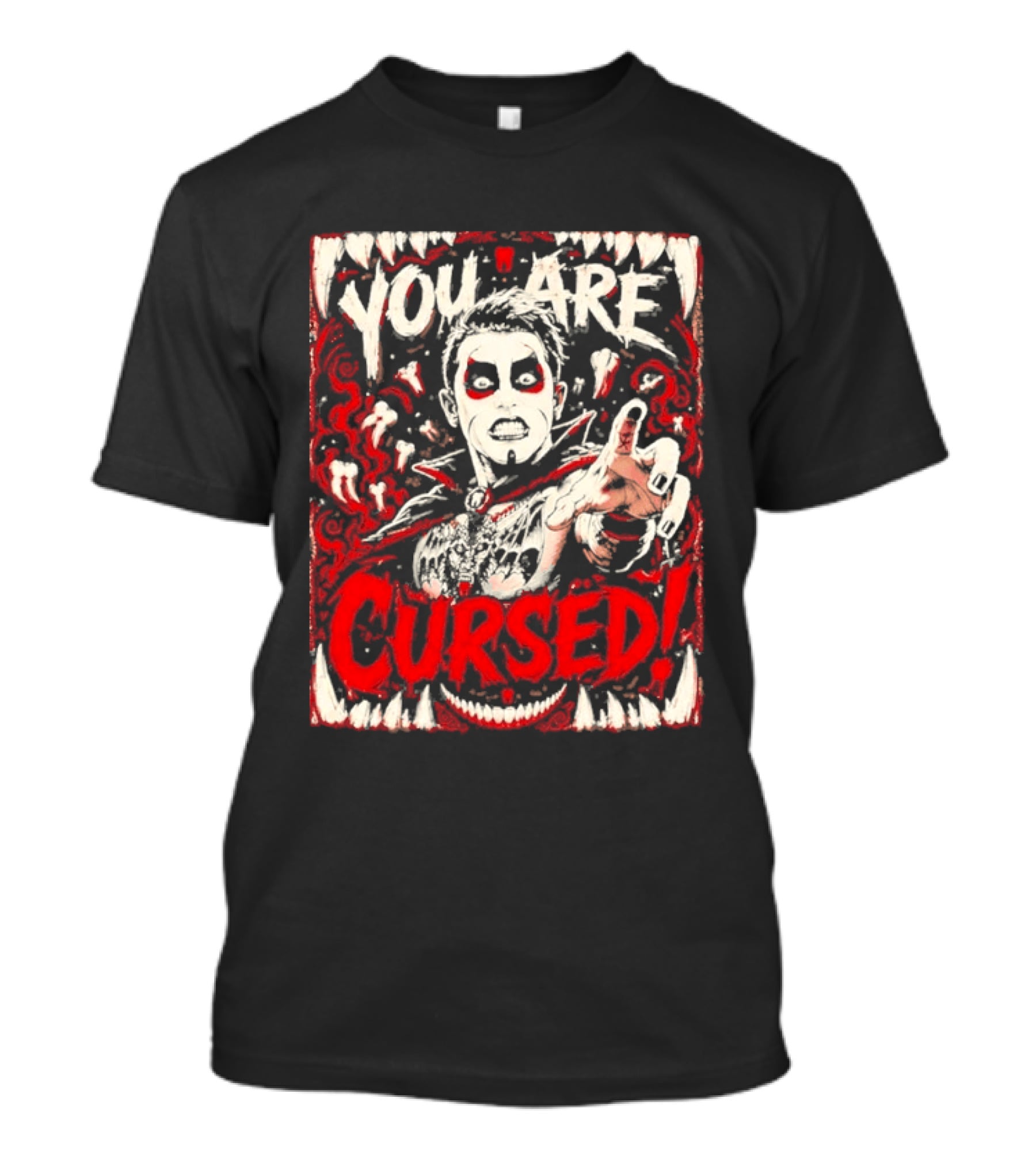 Danhausen You Are Cursed Pro Wrestling T-Shirt