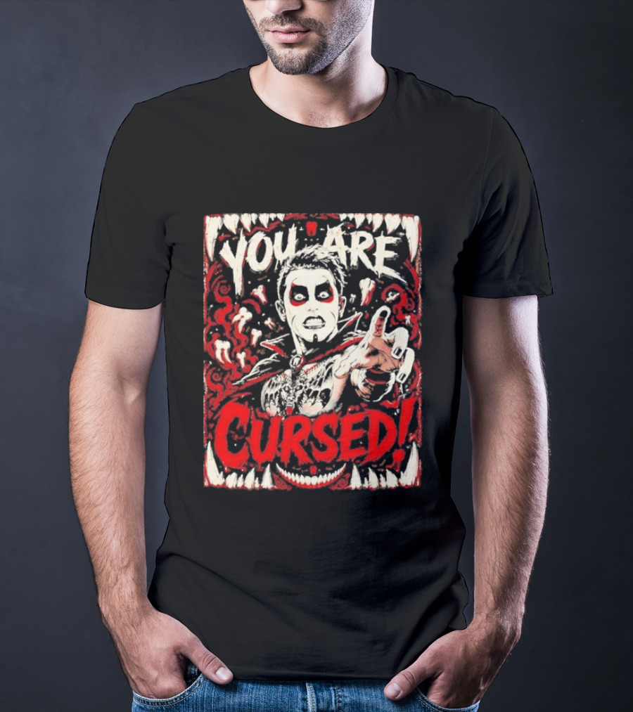 Danhausen You Are Cursed Pro Wrestling T-Shirt