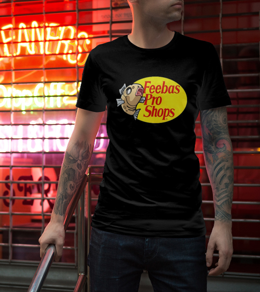 Feebas Pro Shops Fun Fish Illustration For Fans T-Shirt