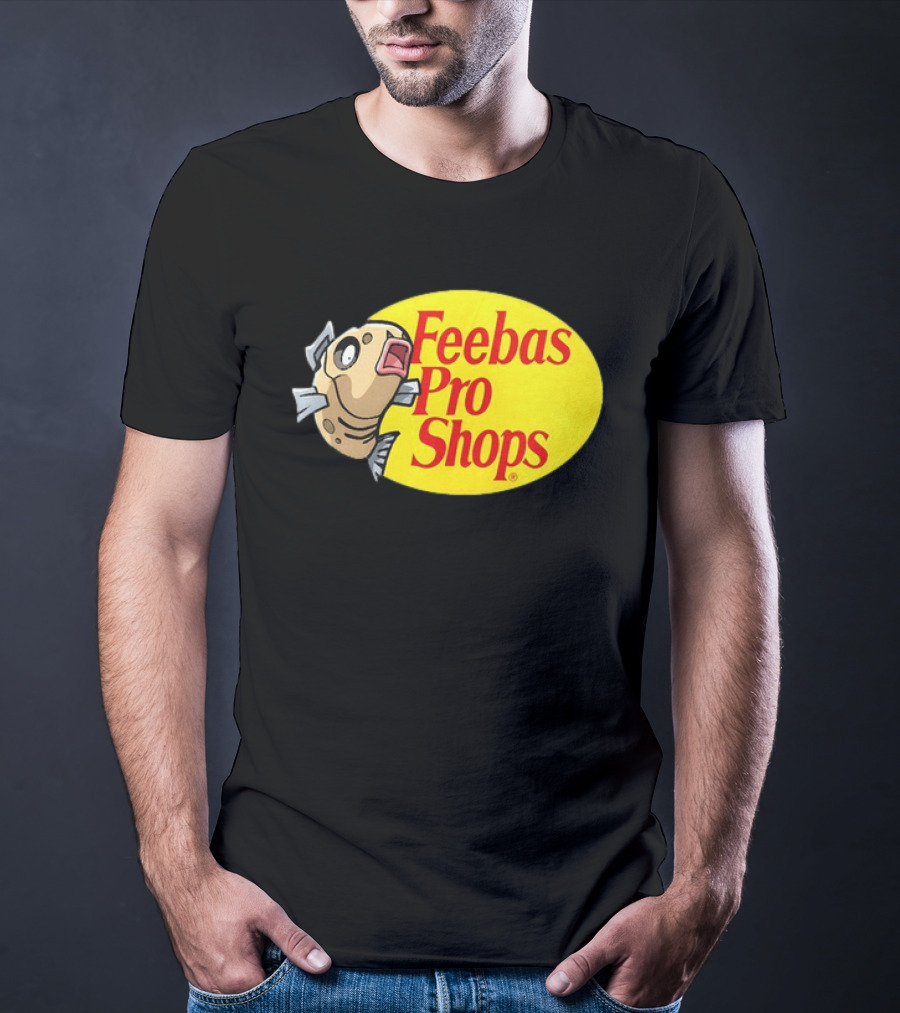 Feebas Pro Shops Fun Fish Illustration For Fans T-Shirt