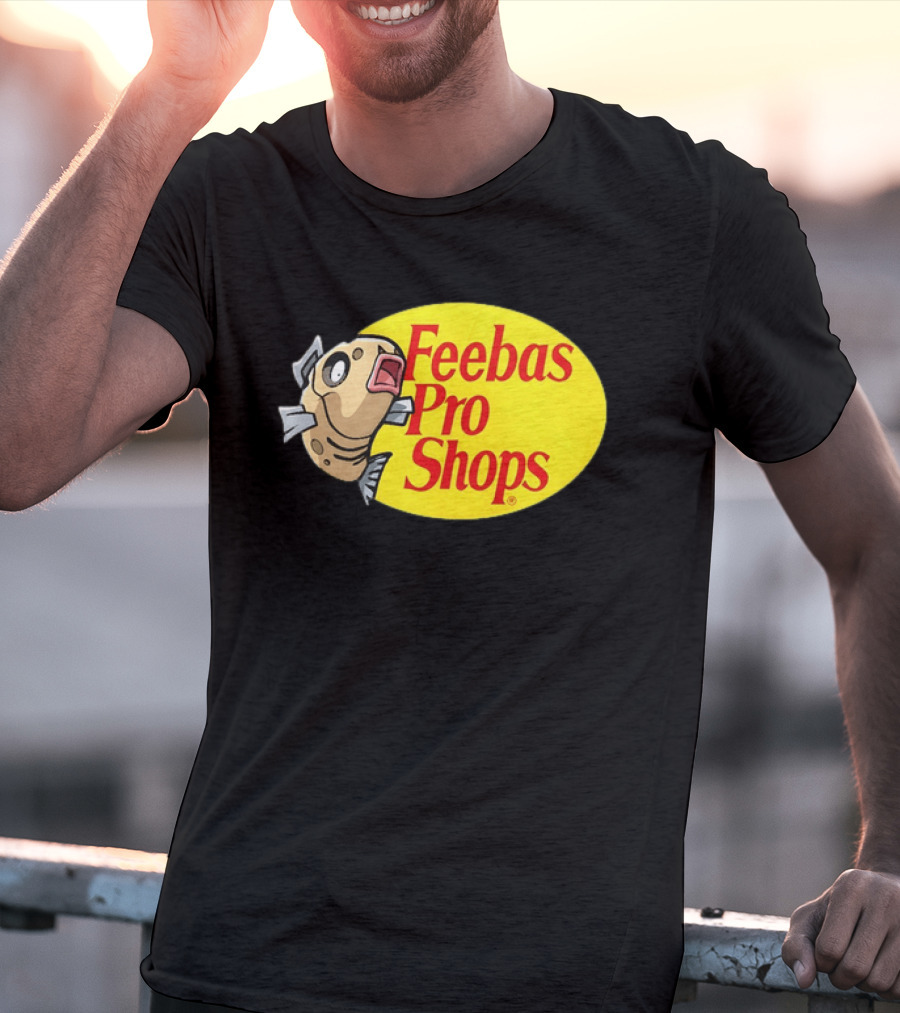 Feebas Pro Shops Fun Fish Illustration For Fans T-Shirt