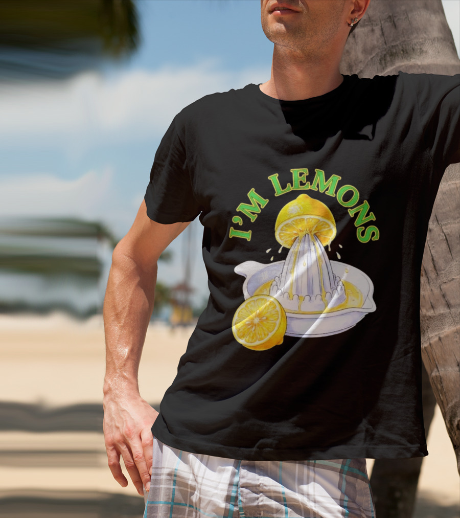 I'm Lemons Citrus Squeezer Fruit T-Shirt