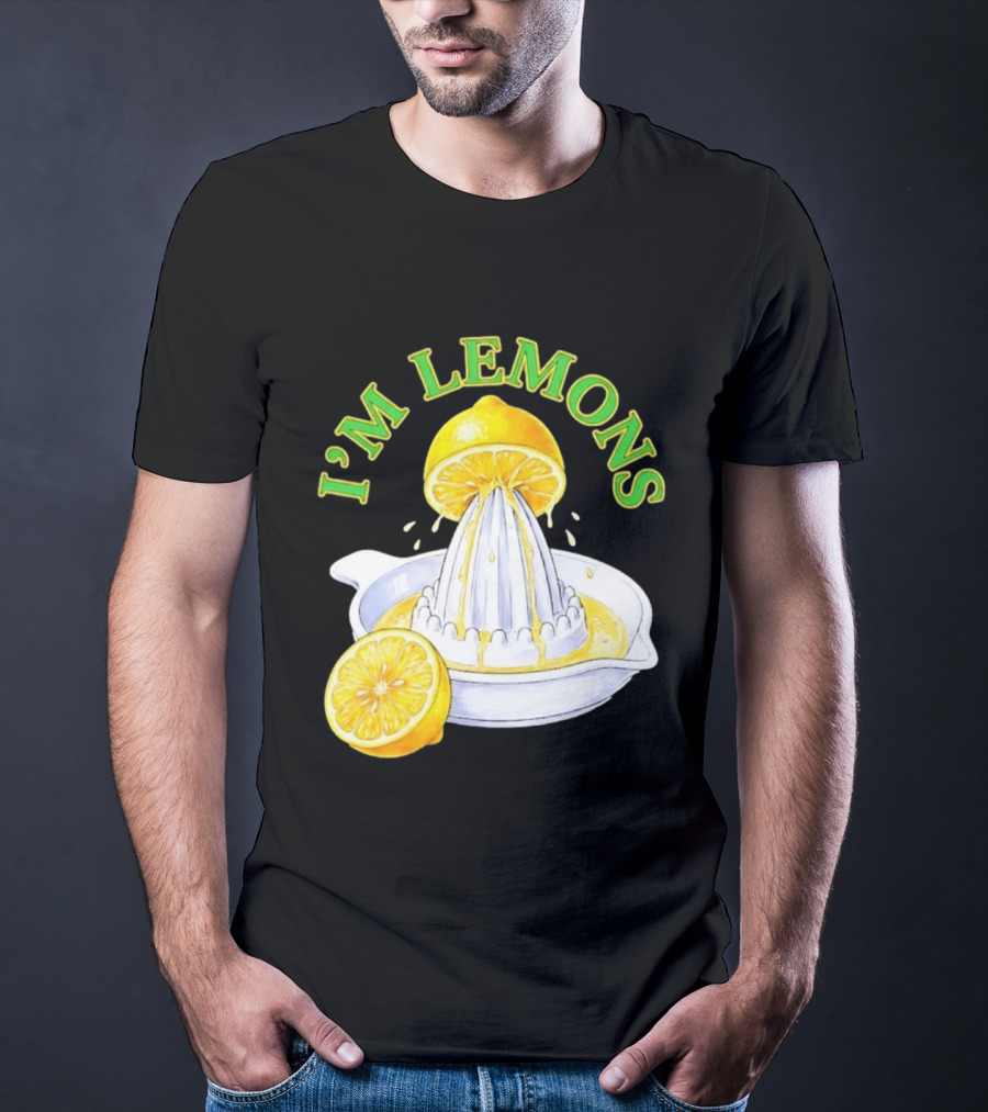 I'm Lemons Citrus Squeezer Fruit T-Shirt
