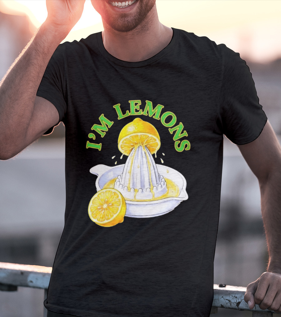 I'm Lemons Citrus Squeezer Fruit T-Shirt