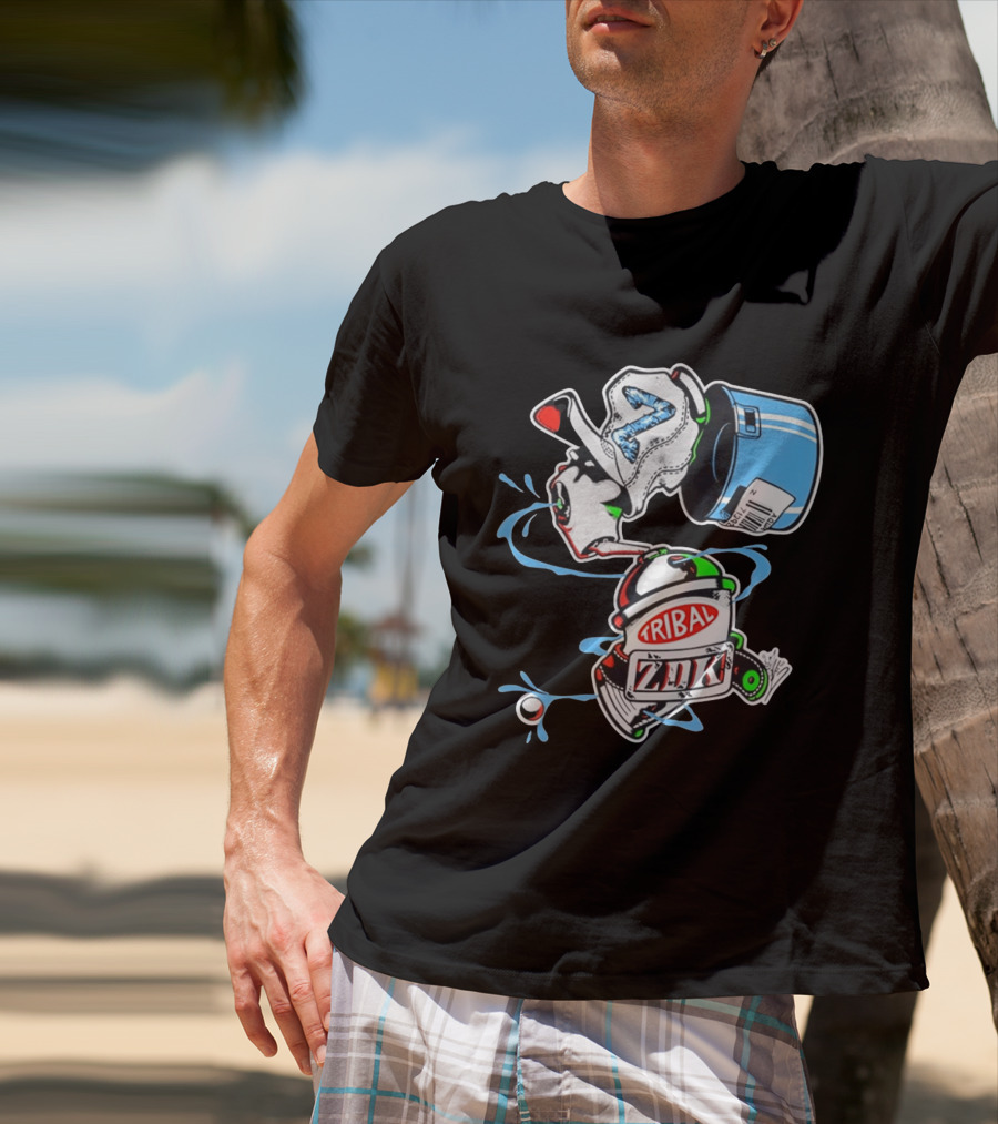 Tribal ZDK Paint Can Street T-Shirt