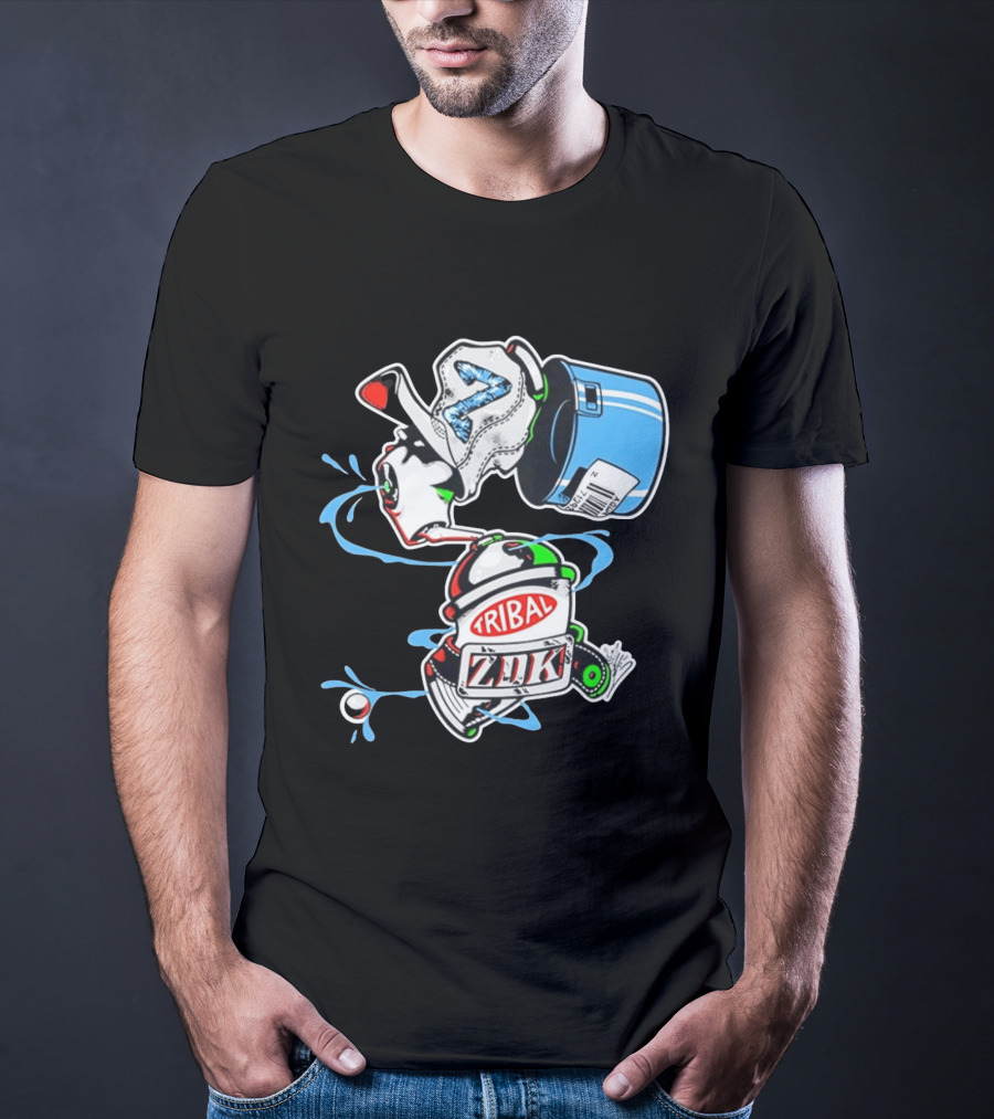 Tribal ZDK Paint Can Street T-Shirt