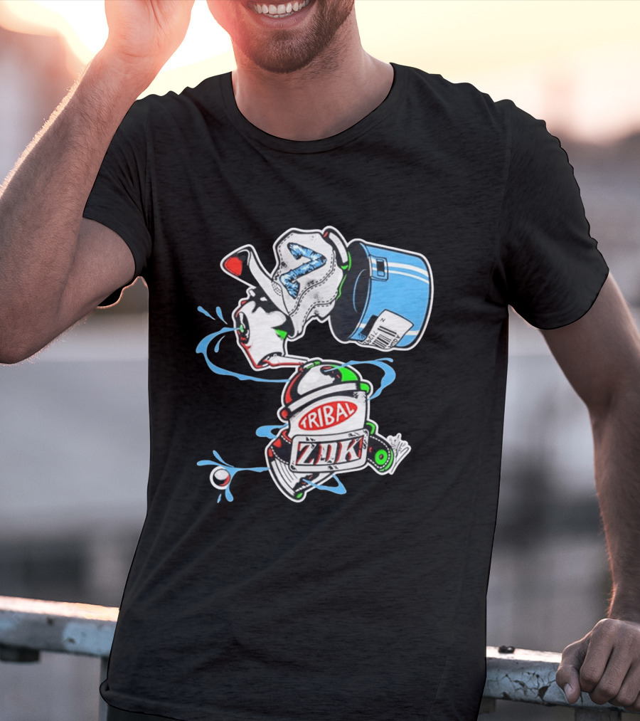 Tribal ZDK Paint Can Street T-Shirt