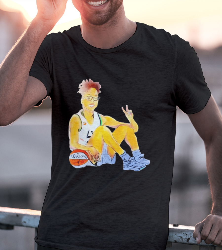 Napheesa Collier Minnesota Lynx Welcome Peace Basketball T-Shirt
