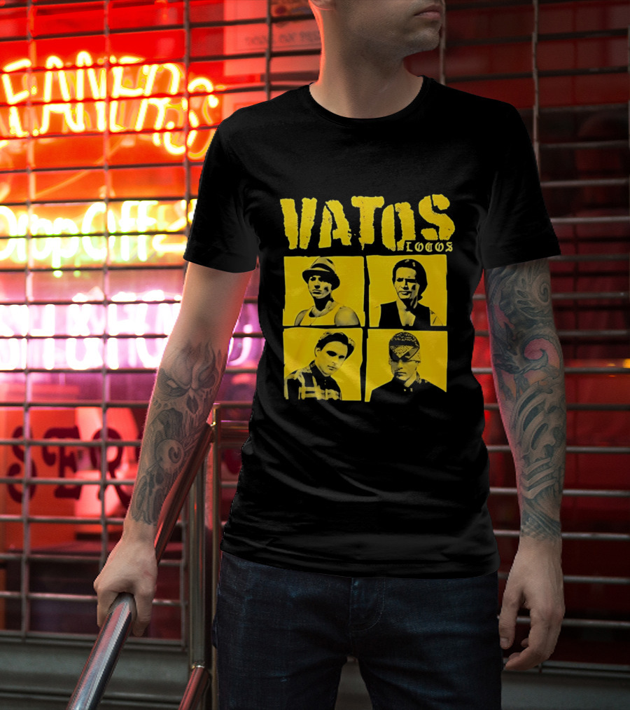Vatos Locos Characters Yellow T-Shirt