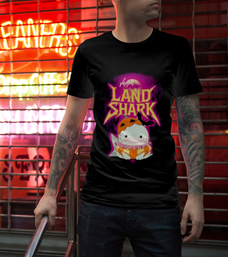 Veep Marvel Rivals Jeff The Land Shark Pumpkin T-Shirt