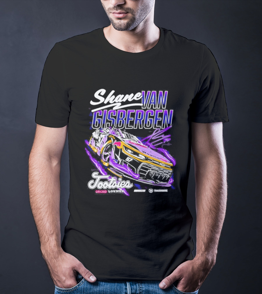 Shane Van Gisbergen #97 2026 Tootsies Orchid Sweeps Racing Car T-Shirt