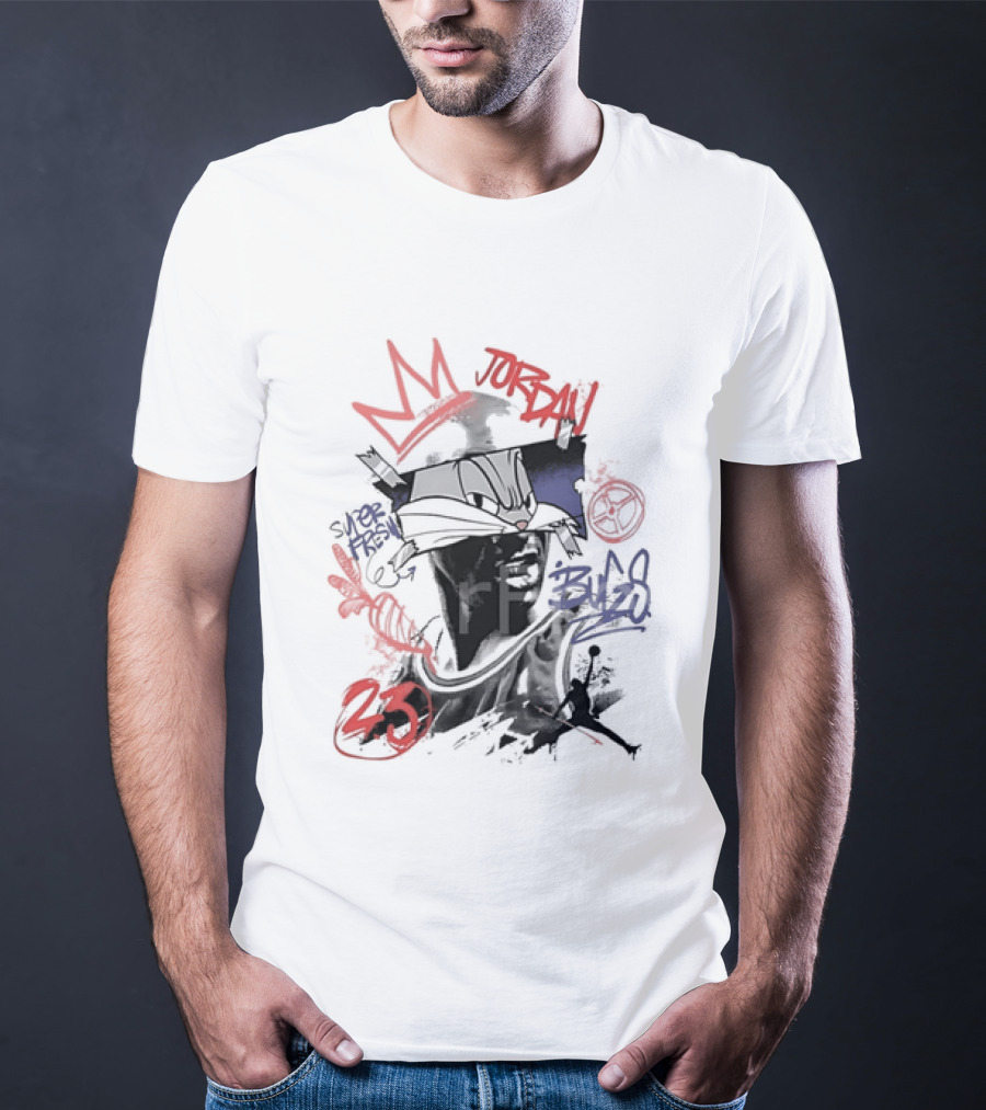 Crown Super Fresh Jordan Bugs 23 T-Shirt