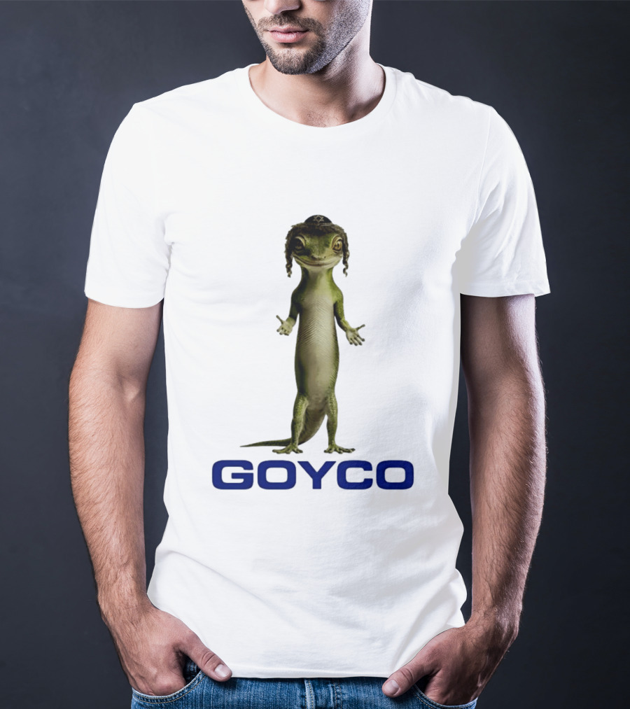 Goyco Lizard With Kippah And Payot T-Shirt
