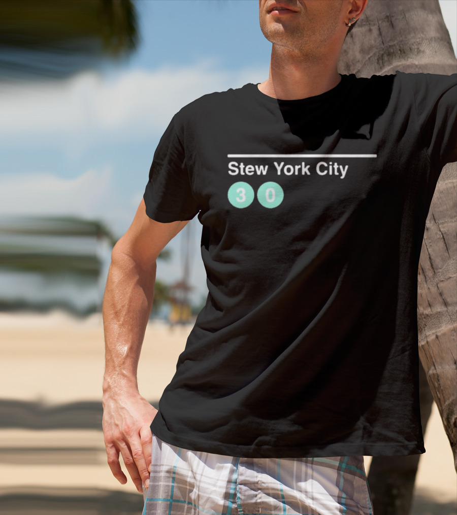 Stew York City 30 Breanna Stewart NY Liberty WNBA T-Shirt
