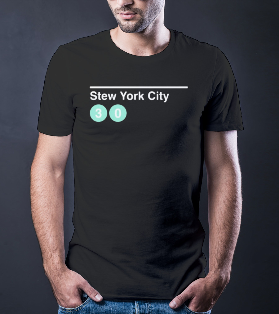 Stew York City 30 Breanna Stewart NY Liberty WNBA T-Shirt