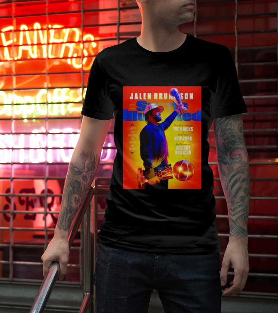Jalen Brunson Sports Illustrated The Knicks Electrified New York Instant NBA Icon August 2026 T-Shirt