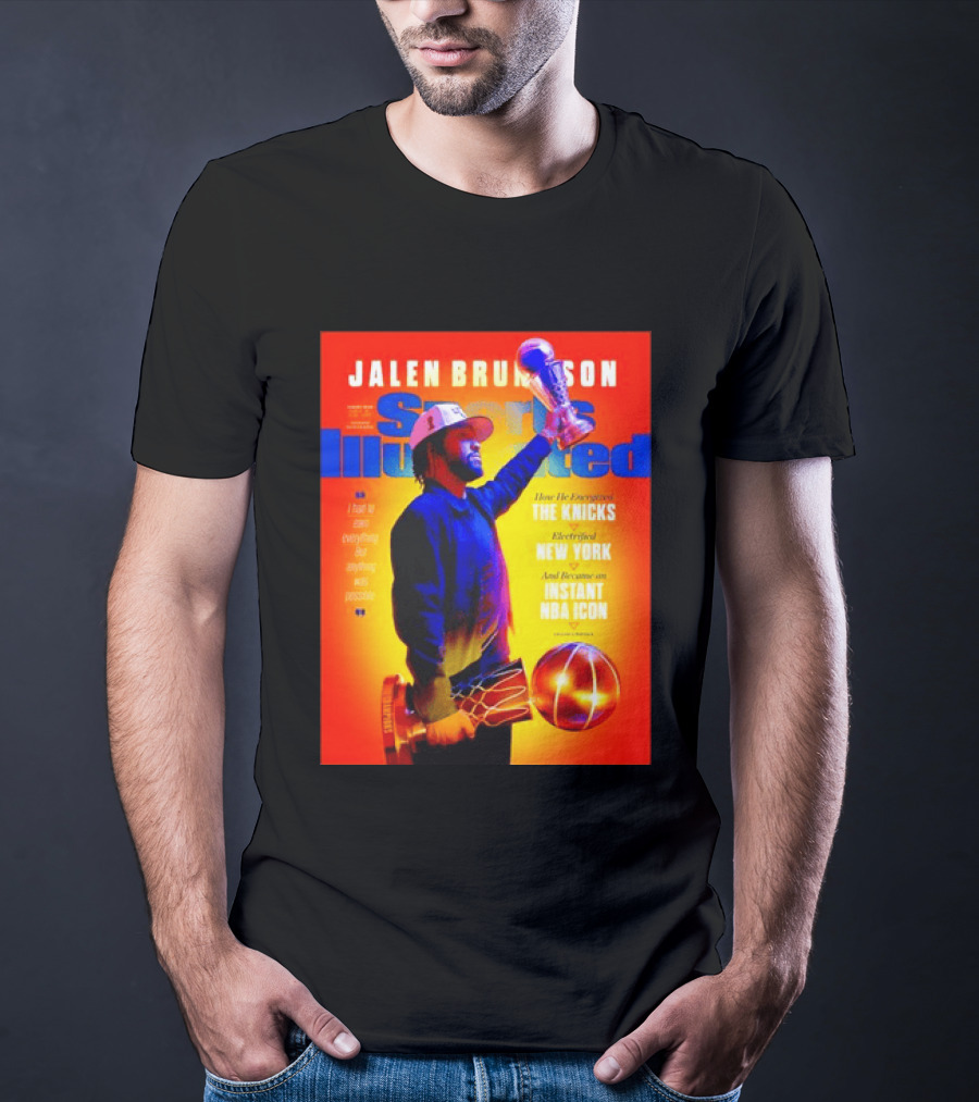 Jalen Brunson Sports Illustrated The Knicks Electrified New York Instant NBA Icon August 2026 T-Shirt