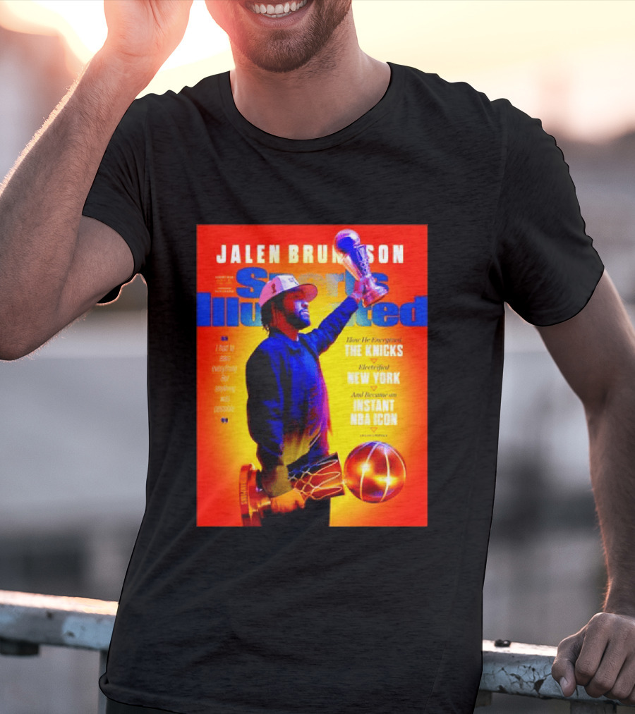 Jalen Brunson Sports Illustrated The Knicks Electrified New York Instant NBA Icon August 2026 T-Shirt