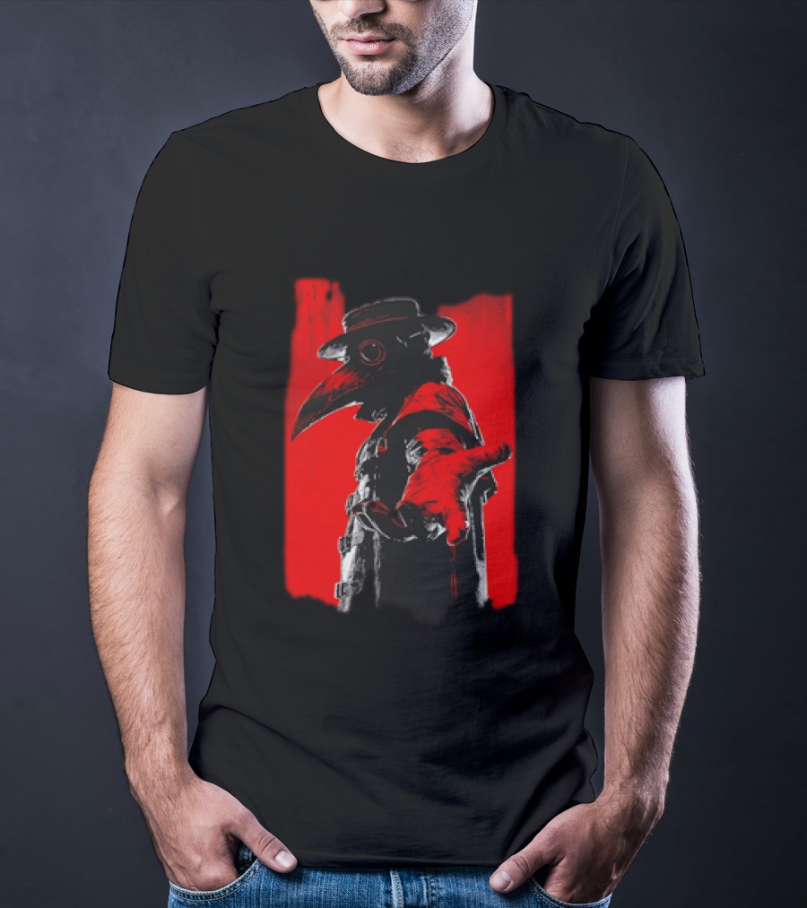 Plague Doctor Come With Me If You Want To Live Vintage Gothic T-Shirt
