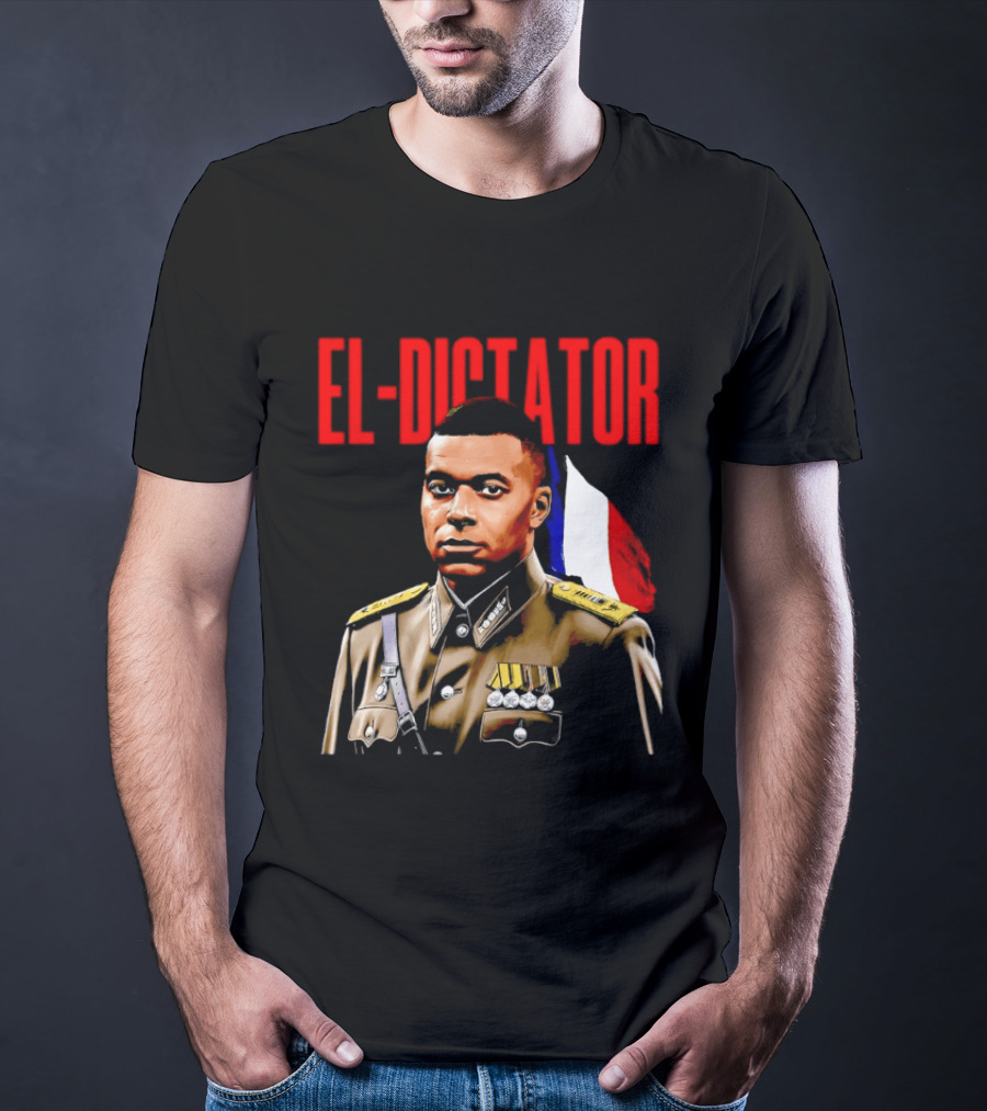 El Dictator Kylian Mbappe Military Jacket French Flag T-Shirt