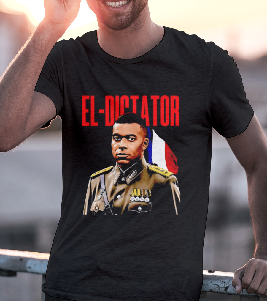 El Dictator Kylian Mbappe Military Jacket French Flag T-Shirt