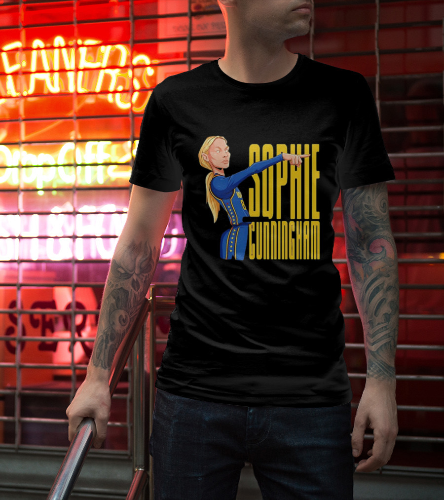 Sophie Cunningham Indiana Fever WNBA 2026 Jersey Game Player T-Shirt