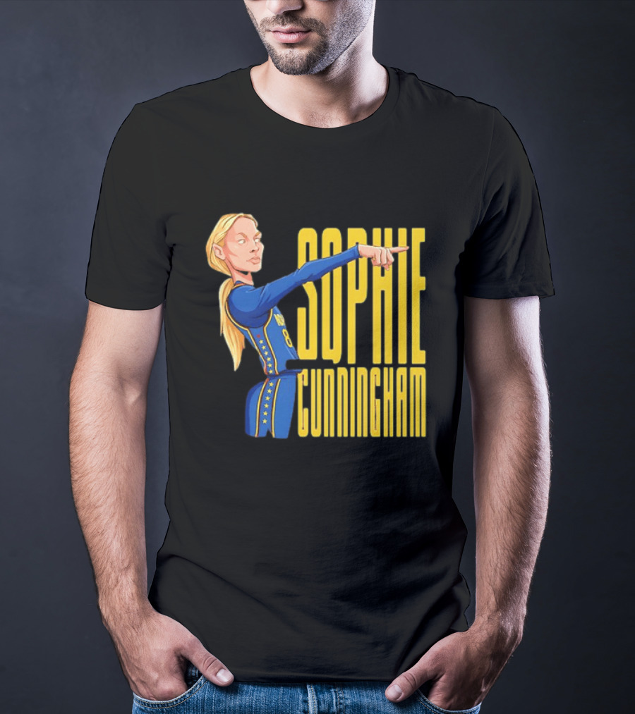 Sophie Cunningham Indiana Fever WNBA 2026 Jersey Game Player T-Shirt