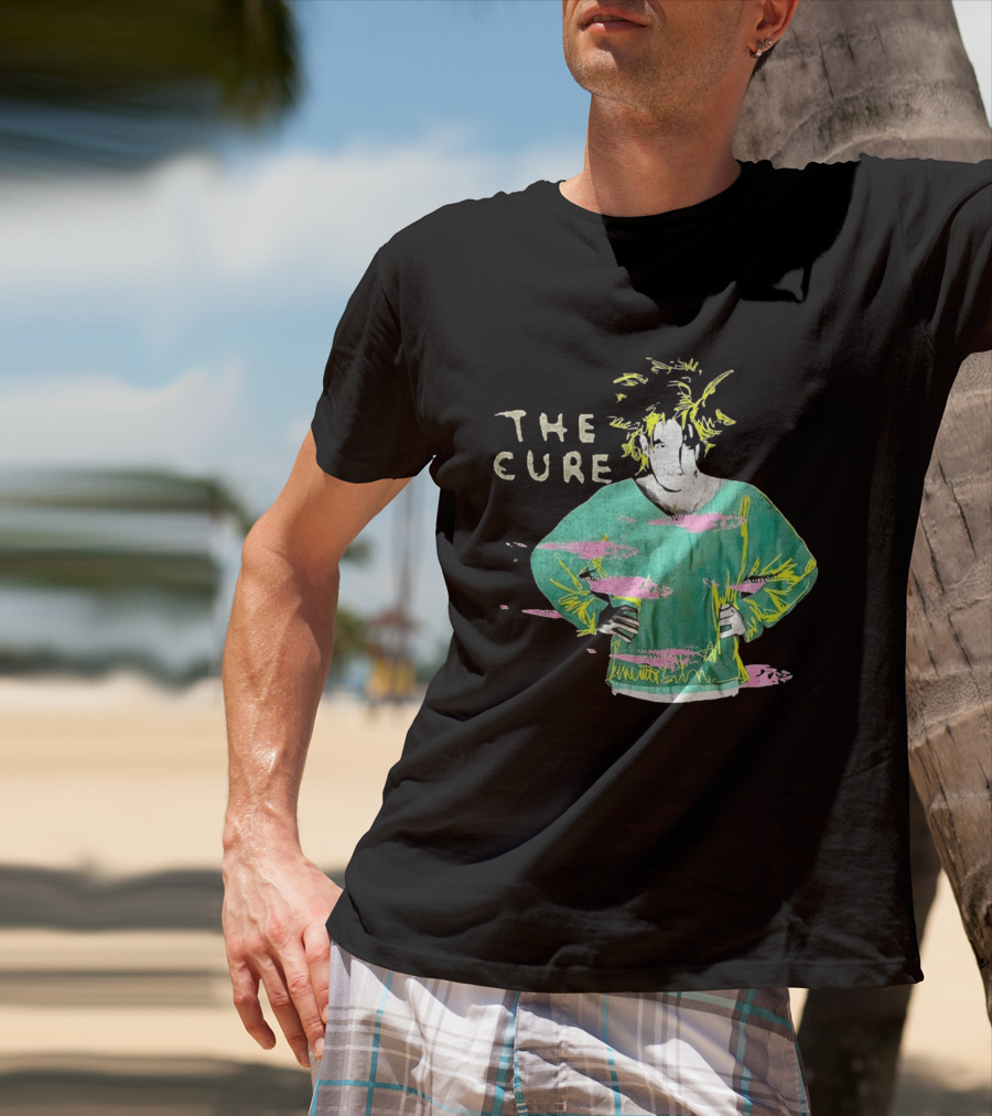 The Cure Standing On A Beach 1986 T-Shirt