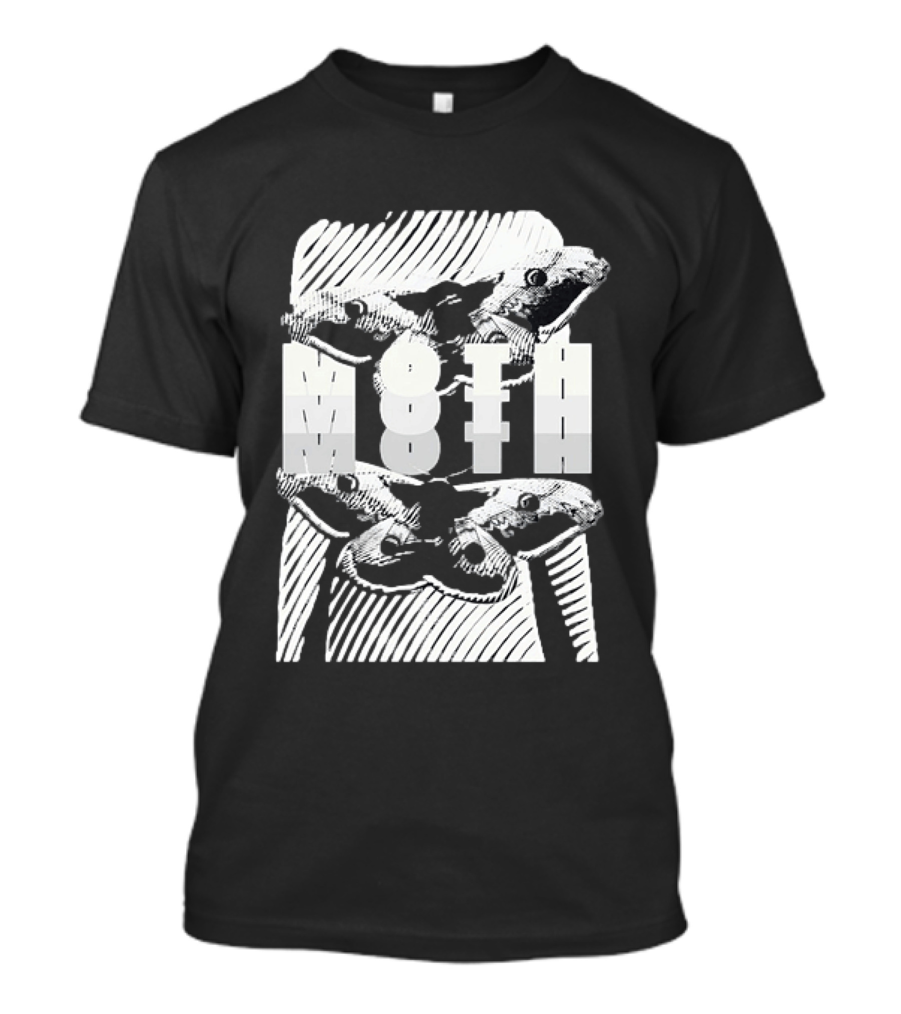 Moth Wings Reflective Optical Illusion T-Shirt