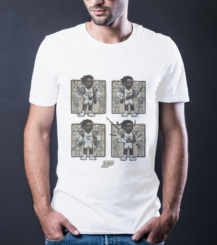 Purdue Basketball The Lance Dance Lance Jones 55 T-Shirt