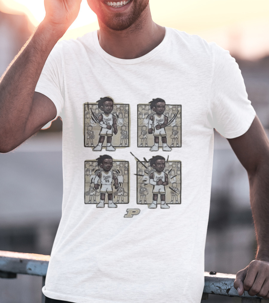 Purdue Basketball The Lance Dance Lance Jones 55 T-Shirt