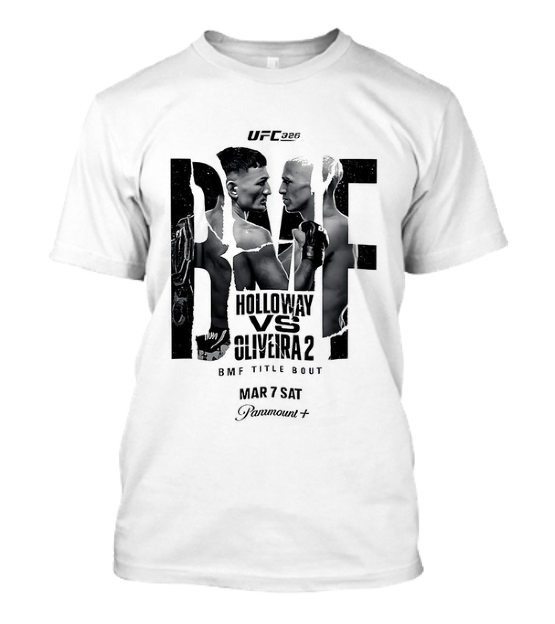 UFC BMF Holloway Vs Oliveira 2 Title Bout 326 T-Shirt