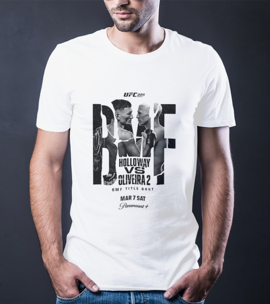 UFC BMF Holloway Vs Oliveira 2 Title Bout 326 T-Shirt