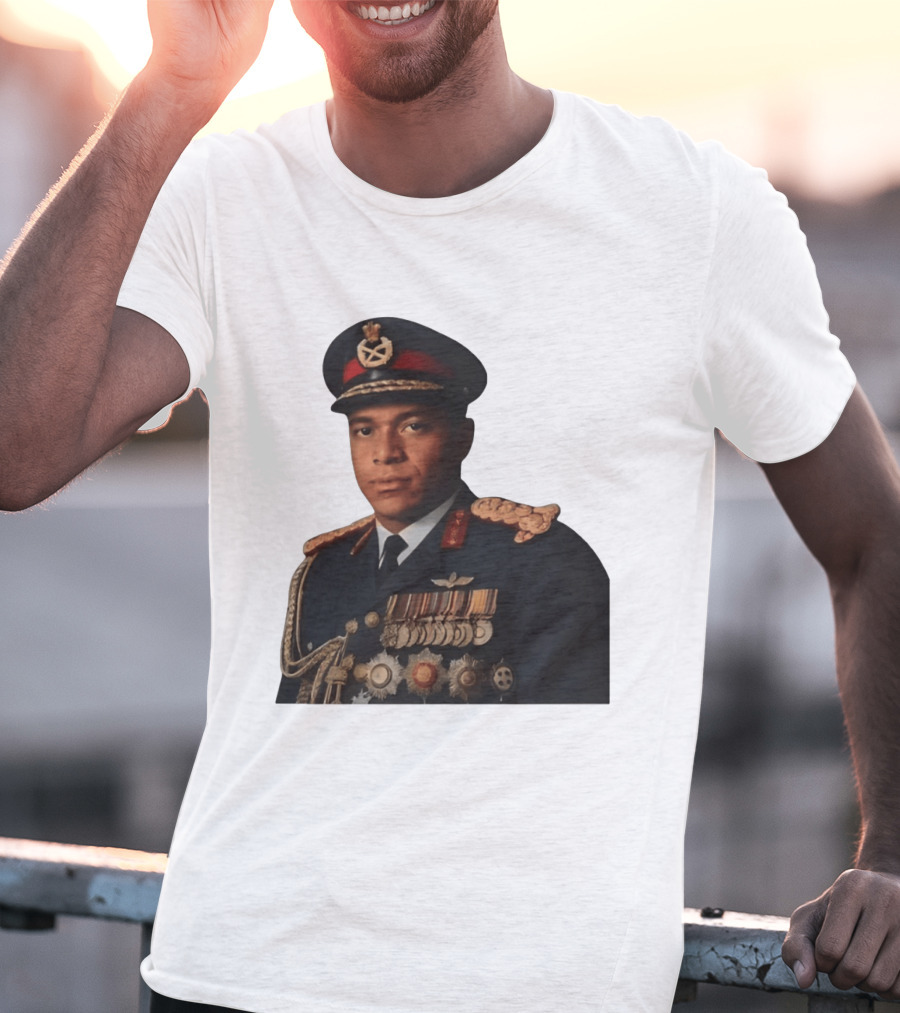 Kylian Mbappe Military Uniform Meme T-Shirt