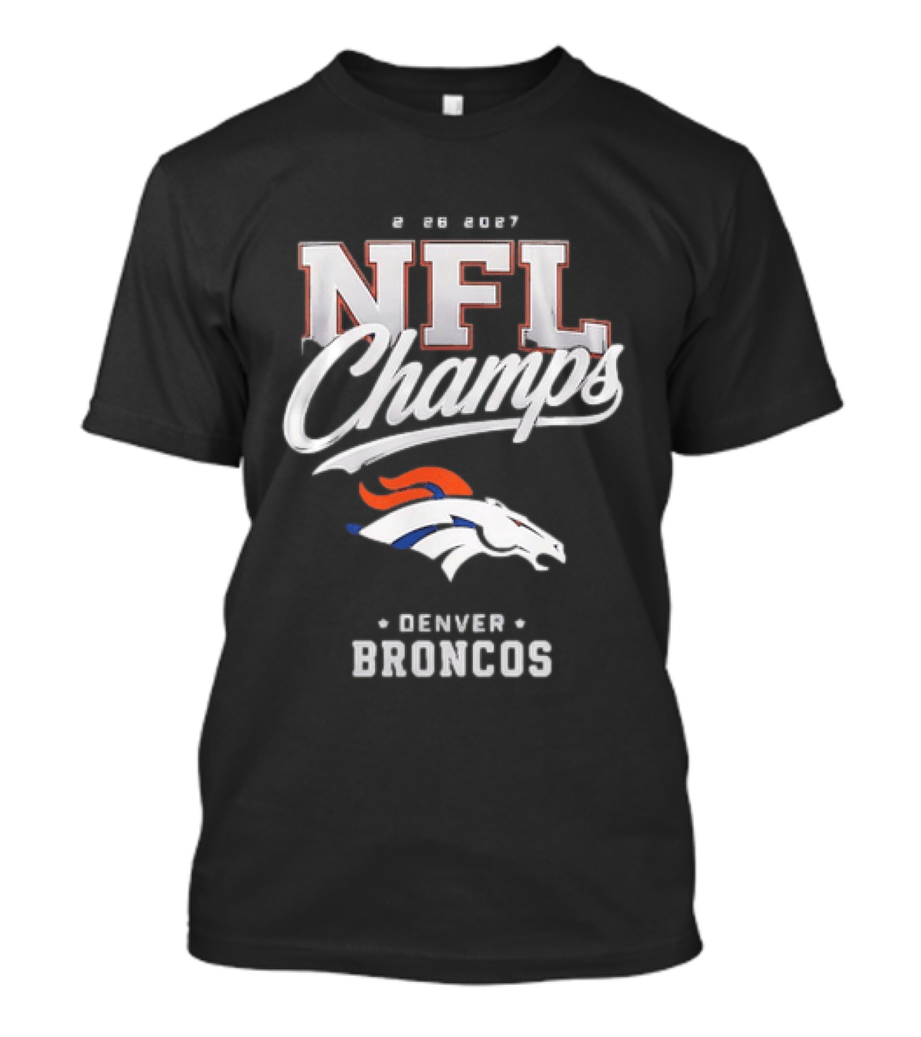 2026 2027 NFL Champs Denver Broncos T-Shirt
