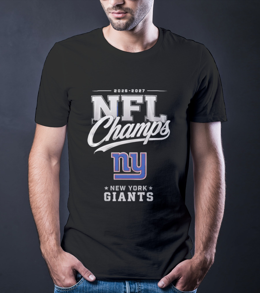 2026 2027 NFL Champs New York Giants NY T-Shirt
