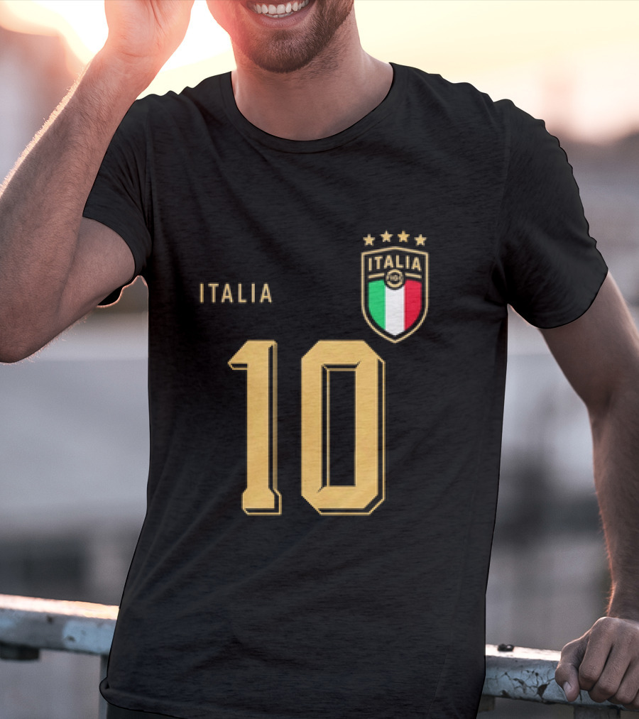 Italia 10 Argentina Lionel Messi T-Shirt