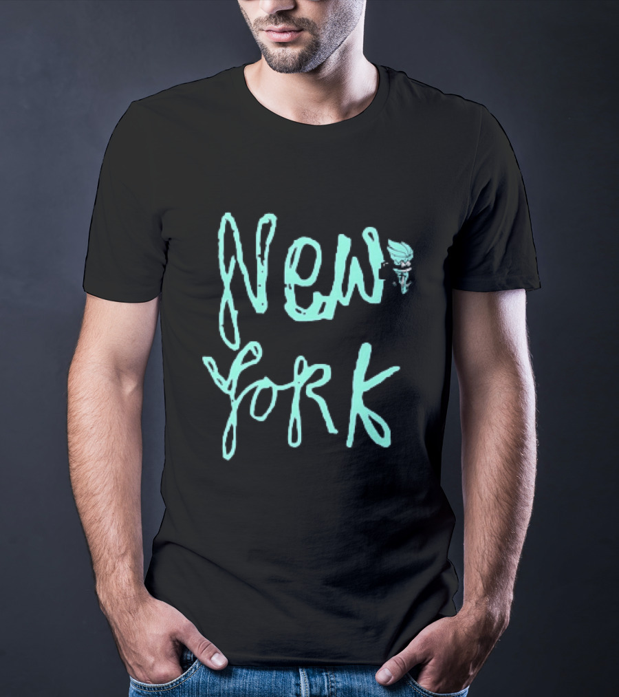 New York Liberty 2026 Distressed T-Shirt