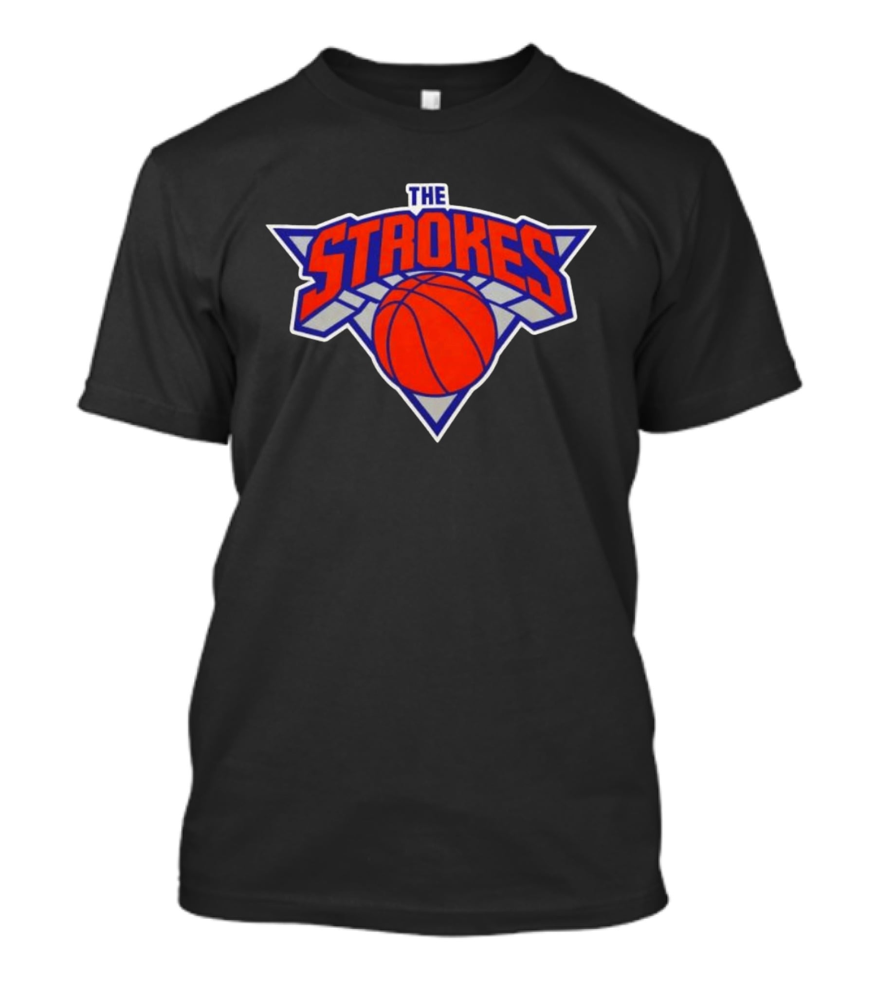 The Strokes Basketball Team Crossover Band Music T-Shirt