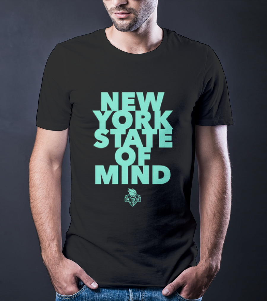 New York State Of Mind WNBA Liberty Basketball T-Shirt