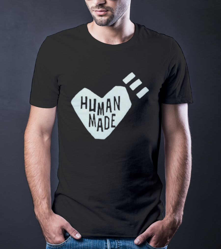 Ningensei Aizome Heart Human Made T-Shirt