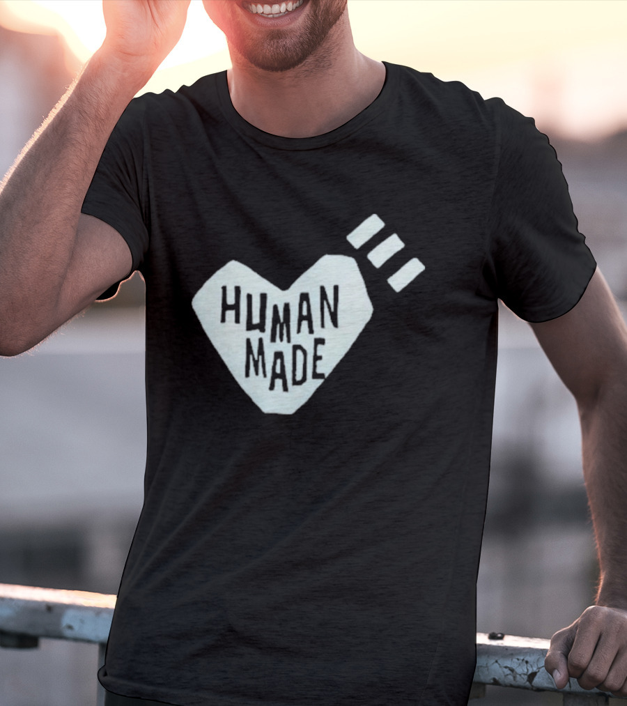 Ningensei Aizome Heart Human Made T-Shirt