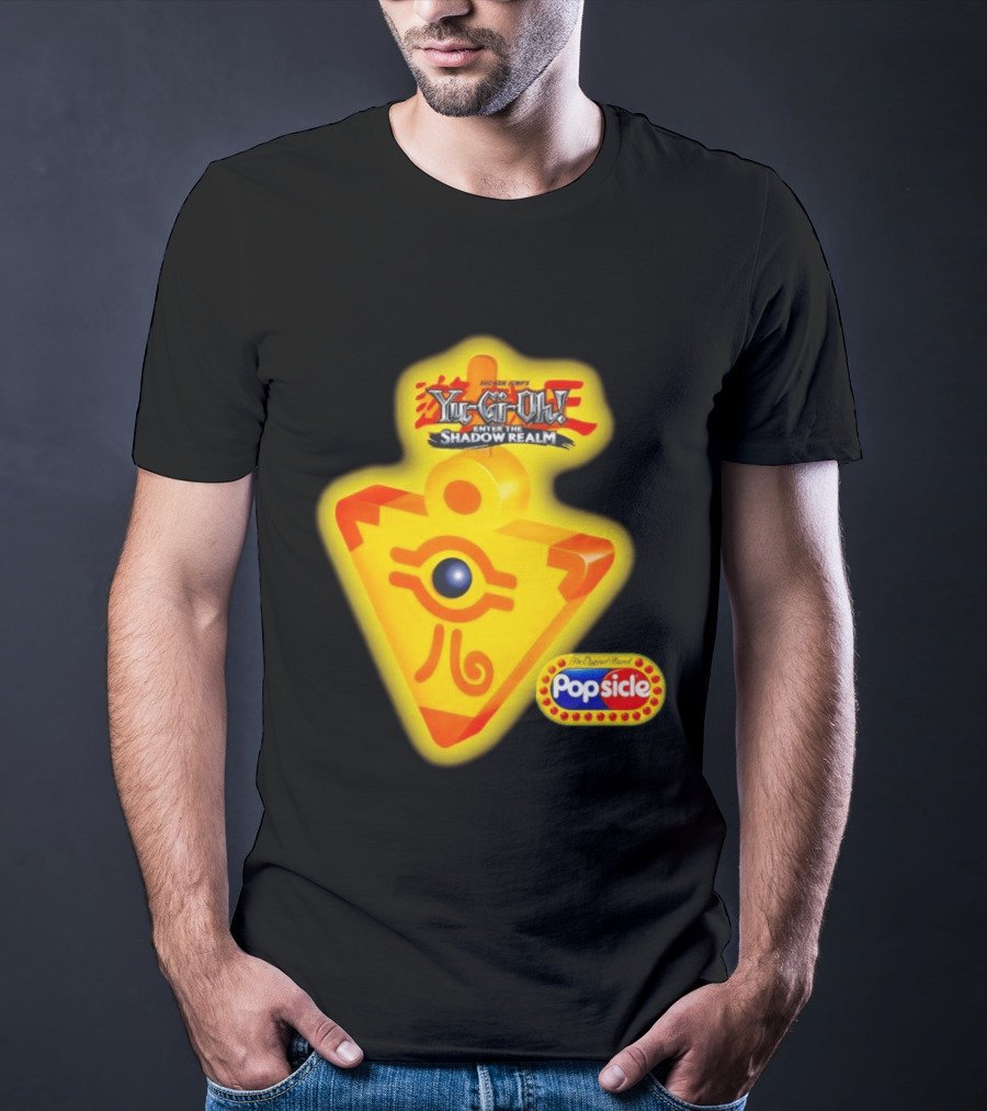 Shonen Jump Yu Gi Oh Enter The Shadow Realm Millennium Puzzle Popsicle T-Shirt