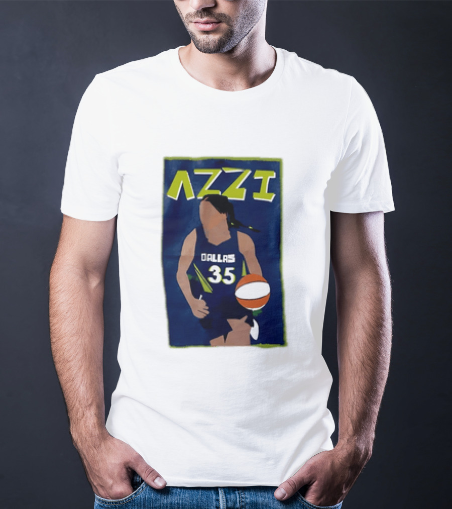 Azzi Fudd Dallas 35 Basketball WNBA 2026 Play Draft T-Shirt