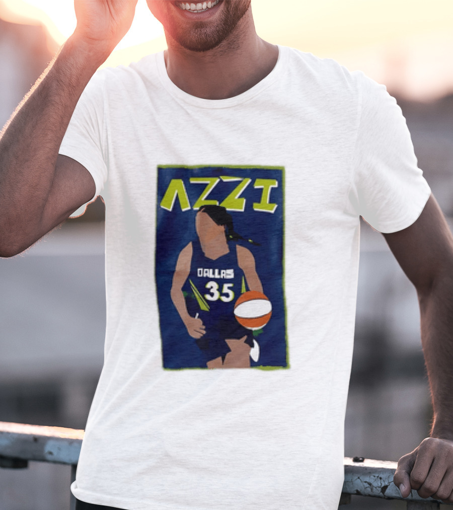 Azzi Fudd Dallas 35 Basketball WNBA 2026 Play Draft T-Shirt