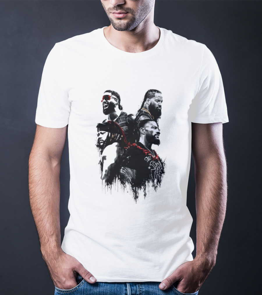 Bloodline Legacy Tribal Chief Wrestling Icons Collection T-Shirt